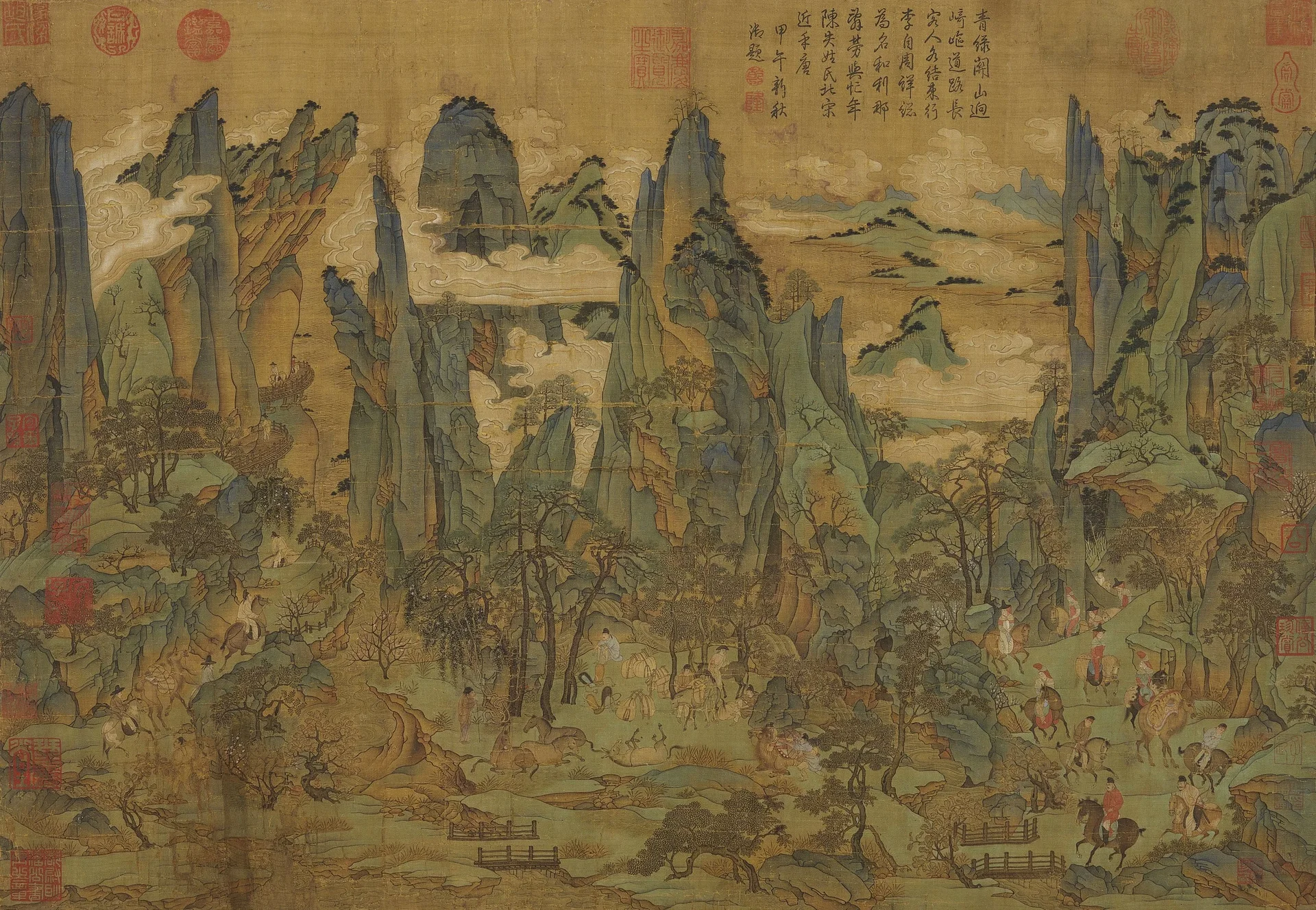 Emperor Minghuang's Journey to Shu
