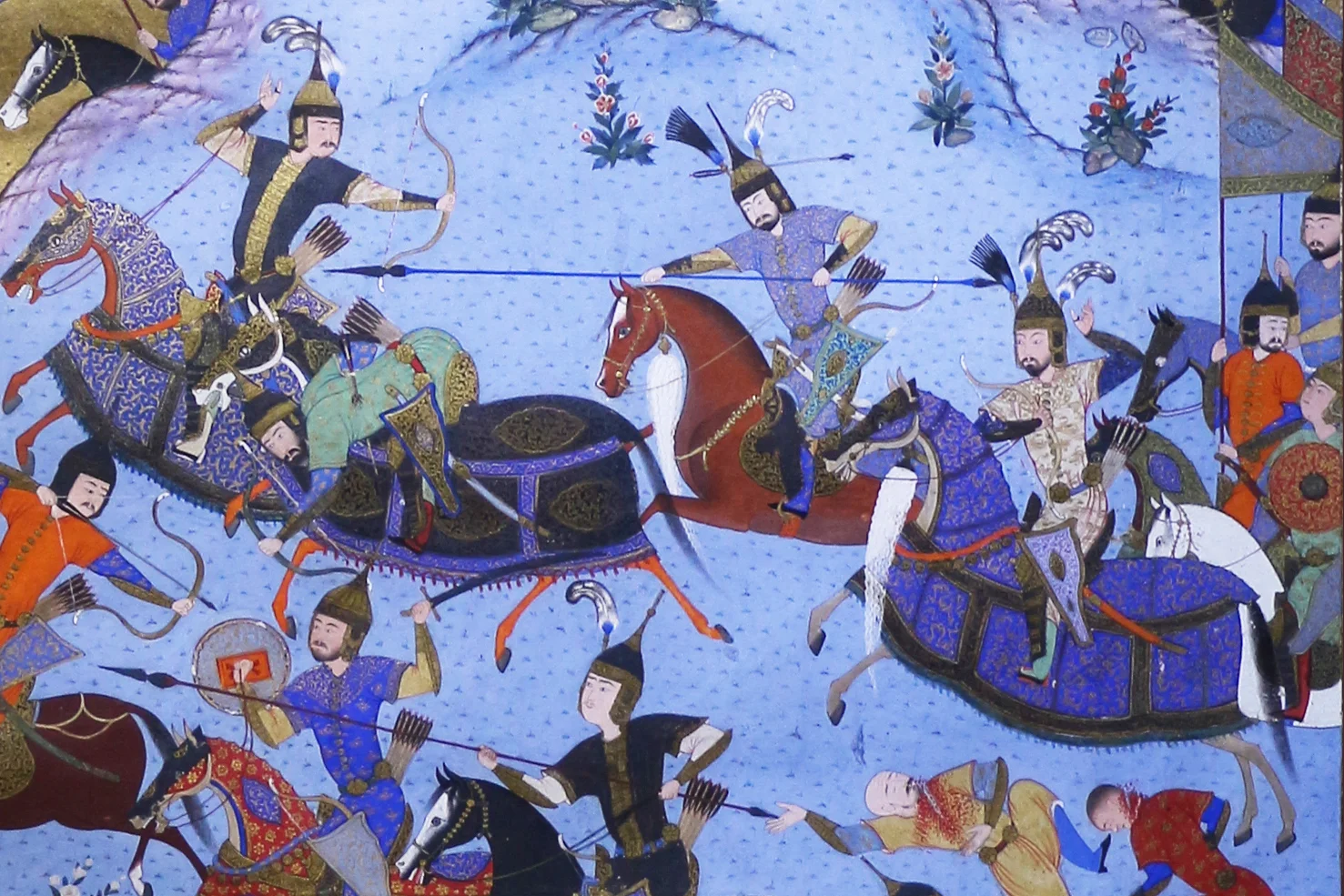 Bahram Chobin in the Shahnameh