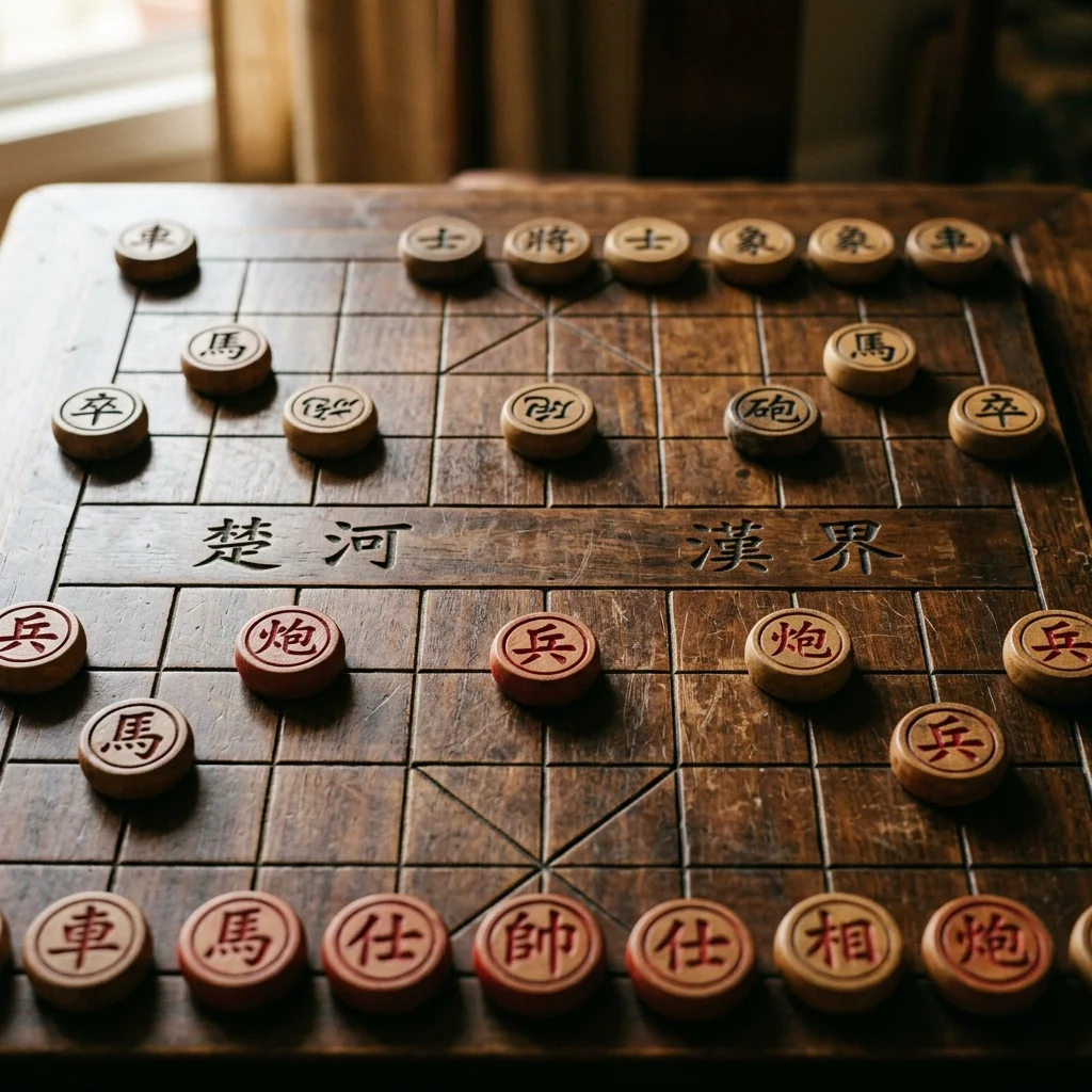장기판의 초하한계(楚河漢界)