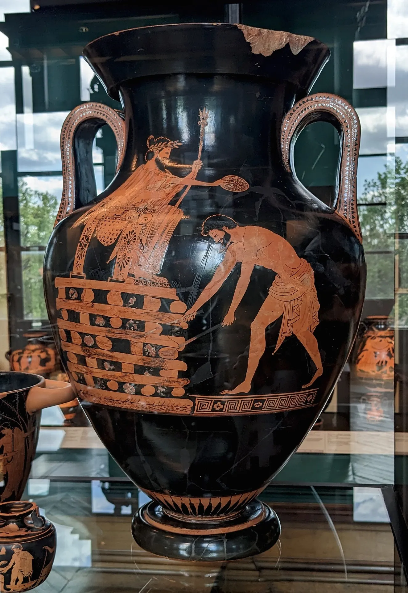 Amphora of Croesus on the Pyre