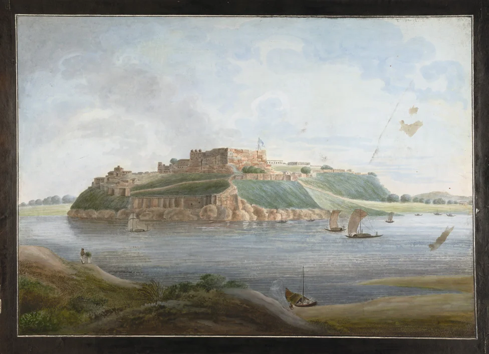 Chunar Fort Perched on the Ganges Cliff