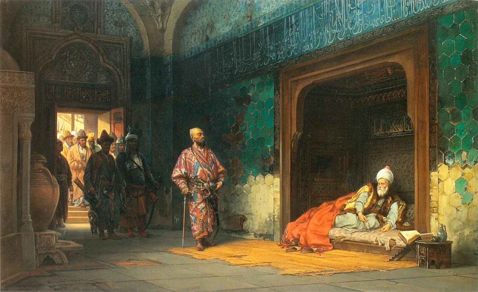 The Sultan Bayezid Imprisoned by Timur