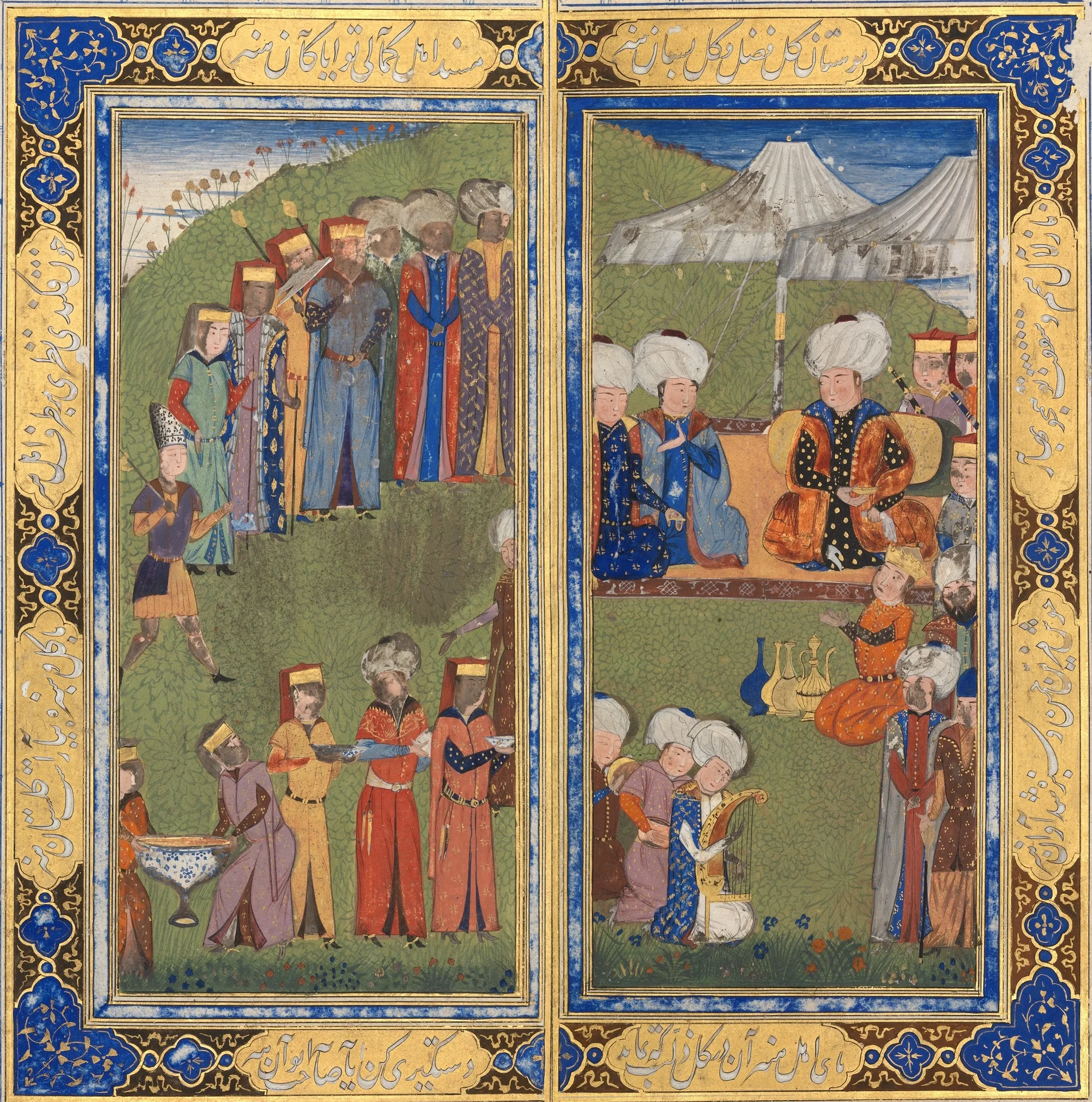 Ottoman Janissaries in Court Miniatures