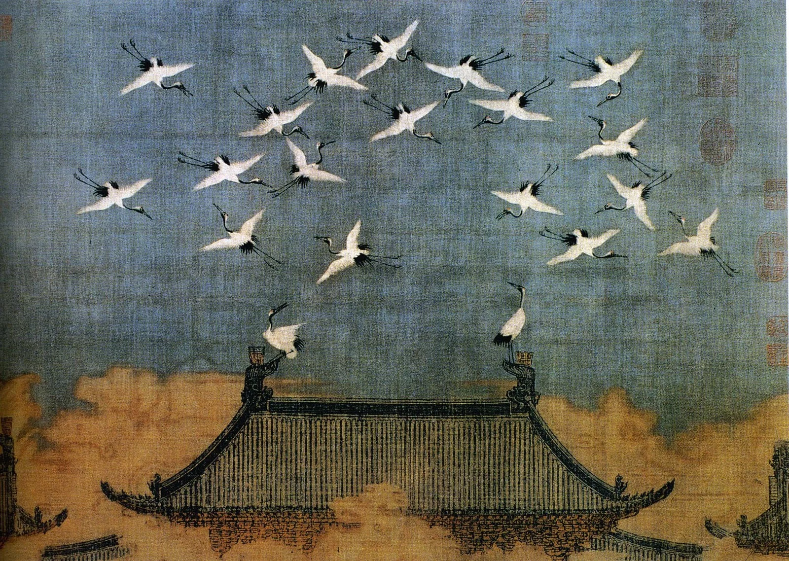 Auspicious Cranes
