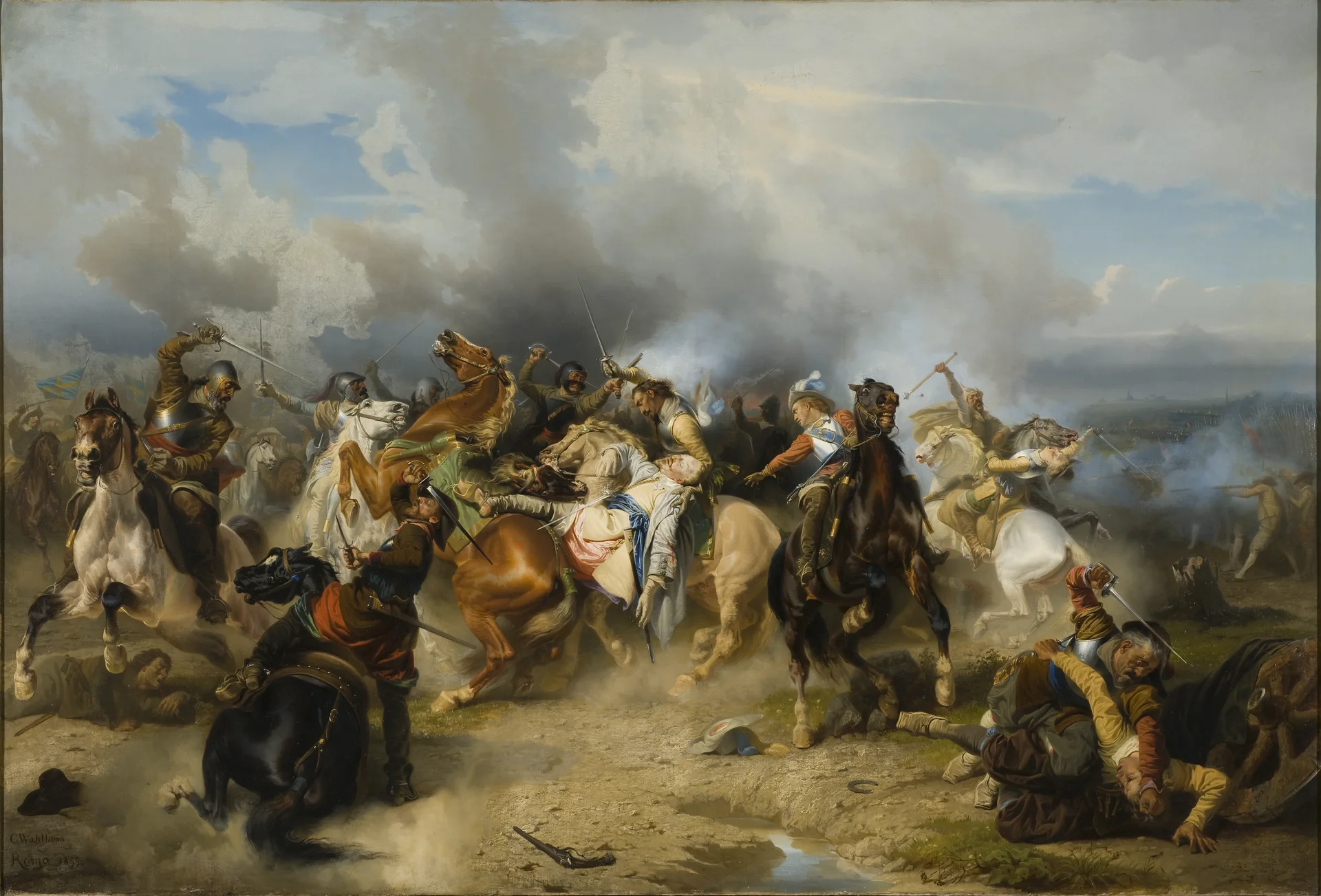 The Death of Gustavus Adolphus at Lützen